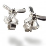 Propeller Earings - Jewellery Photography - East Anglia